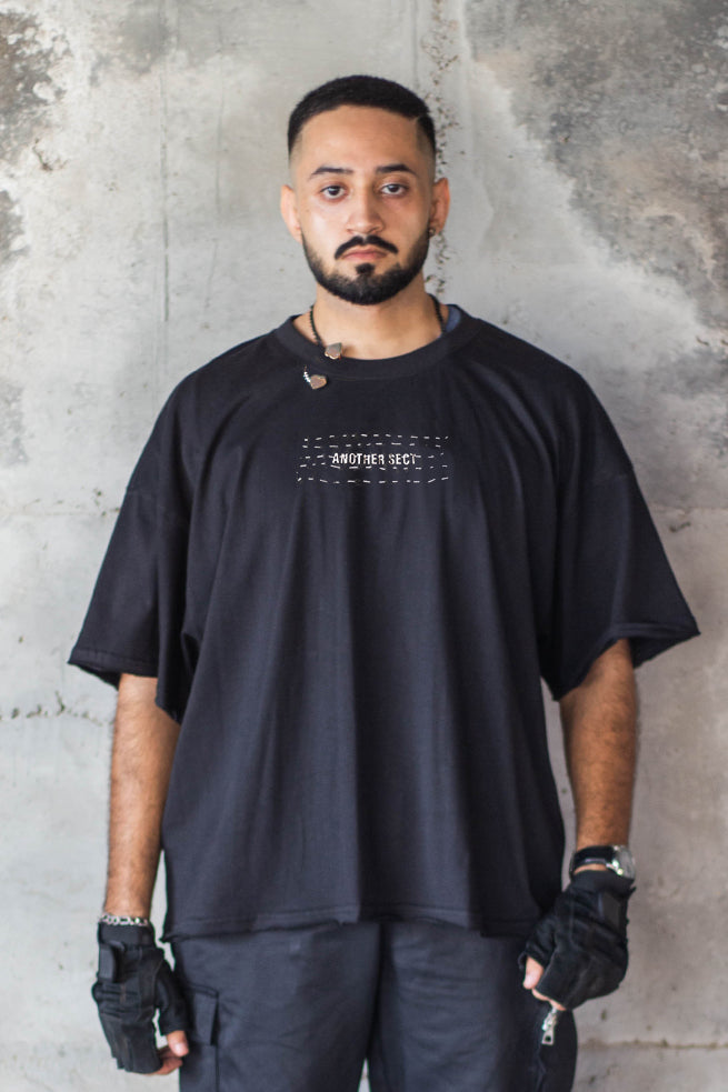 Bracketed hearts t-shirt.