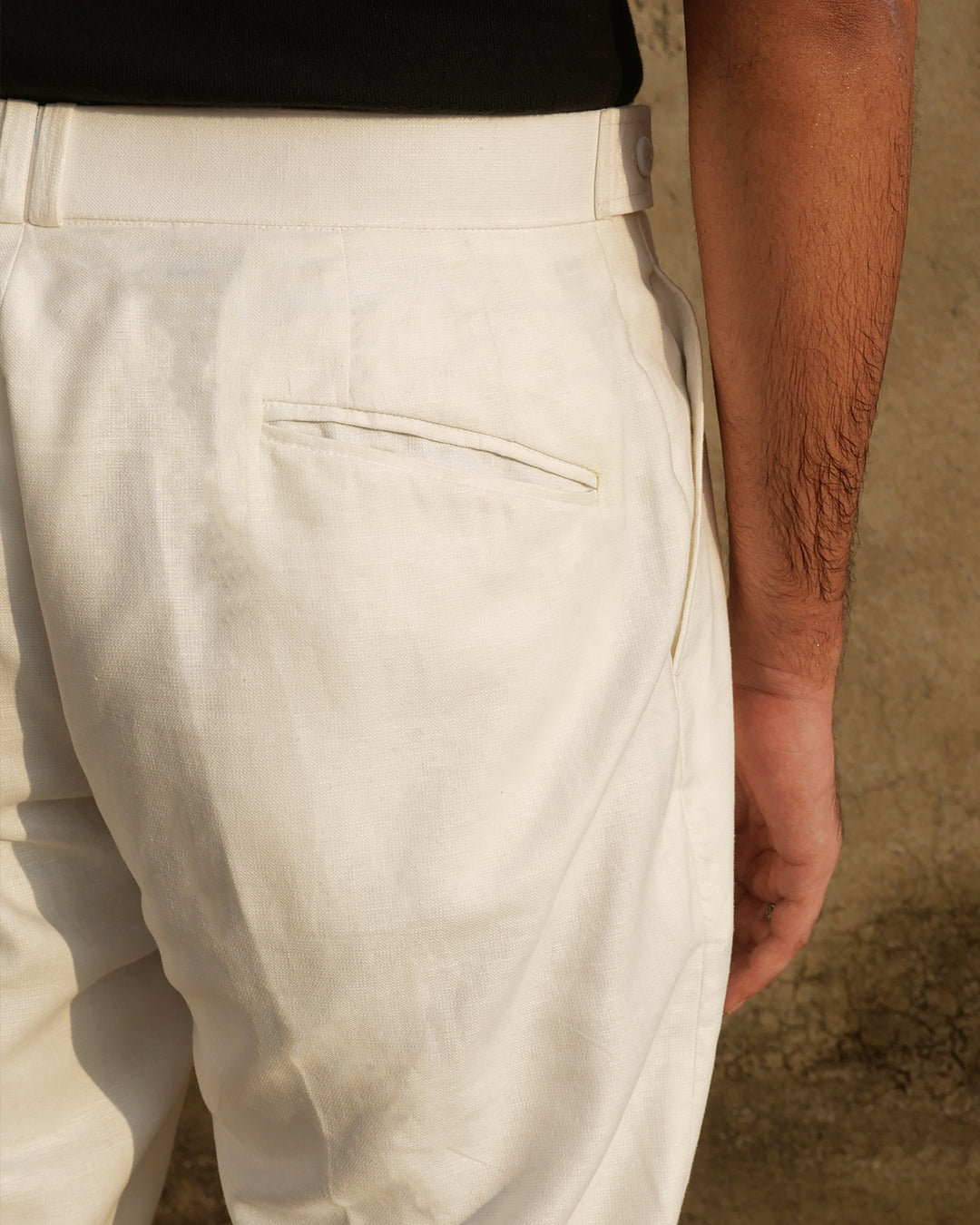 Adjustable Routine pants (White).