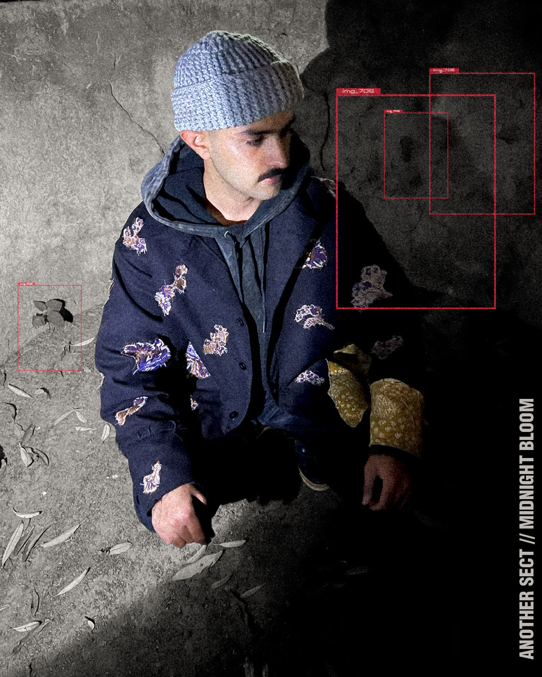 Midnight Bloom Jacket - Auction ended - SOLD.