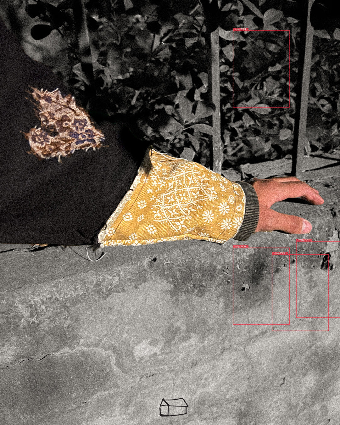 Midnight Bloom Jacket - Auction ended - SOLD.