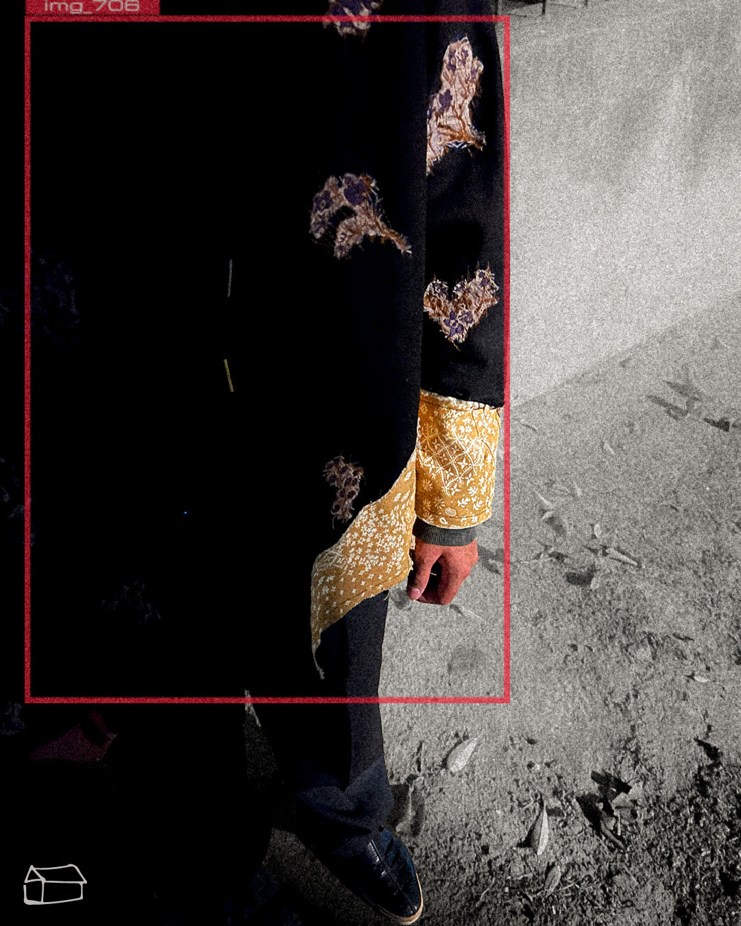 Midnight Bloom Jacket - Auction ended - SOLD.