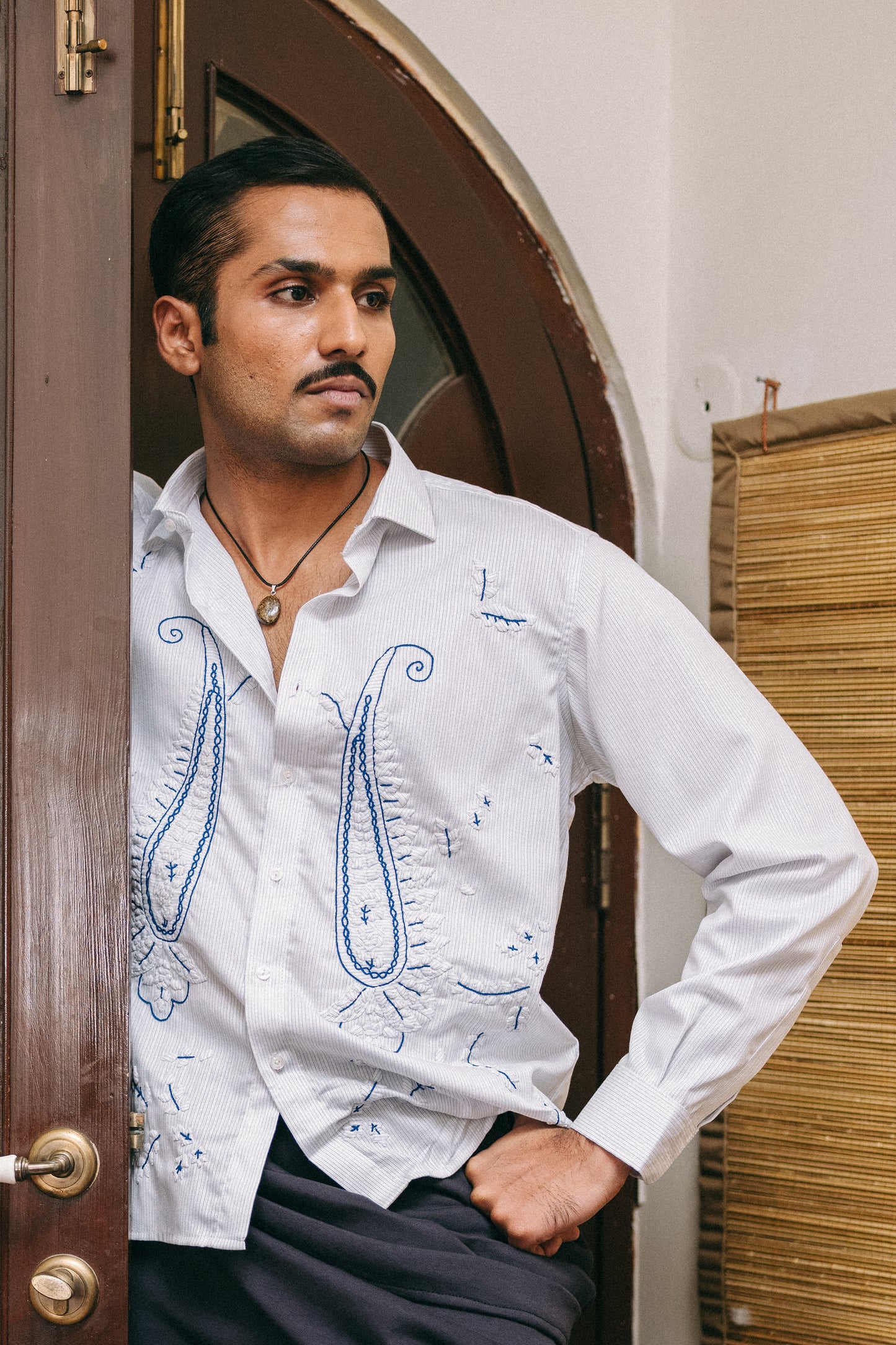 Ram Chiri Hand Appliqued Shirt