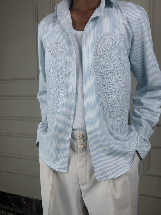 Reet Paisley Applique Shirt