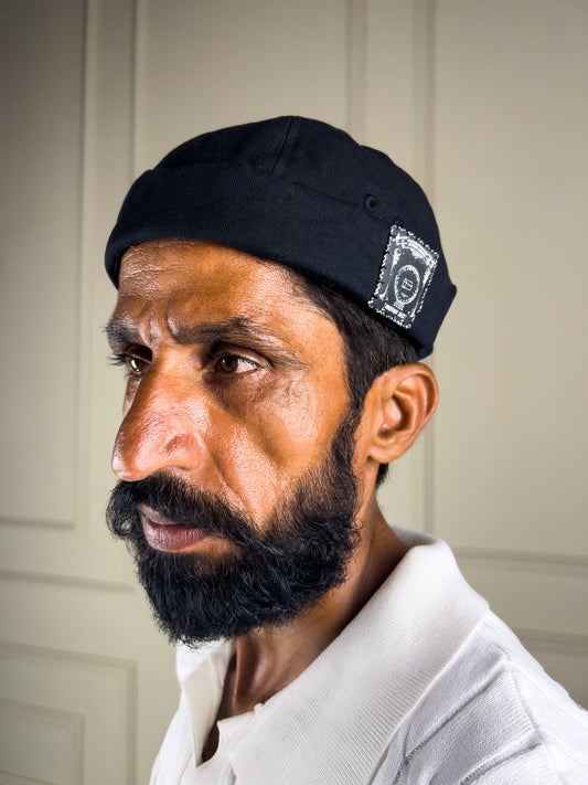 Kurb Sailor's Beanie - Black/ Bronze/ Olive