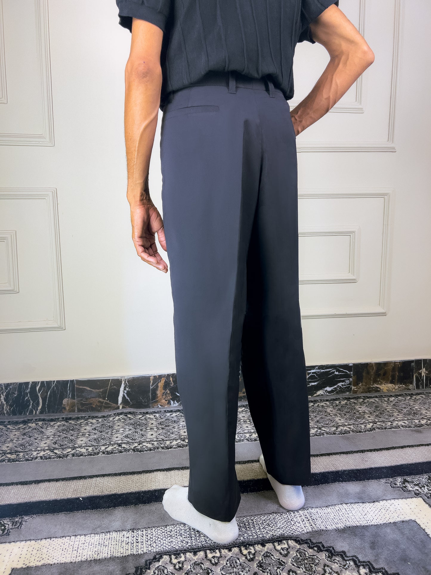 Karoo Multi Pleated Tailored Pants