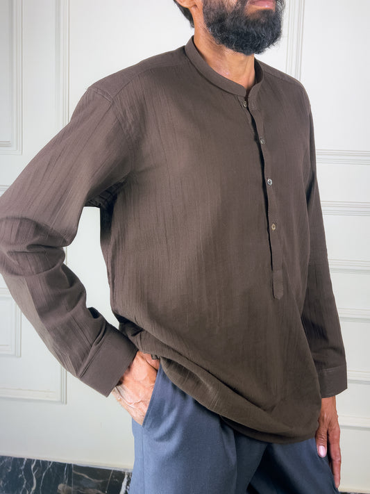 Bhoroo Tailored Crinkle Shirt