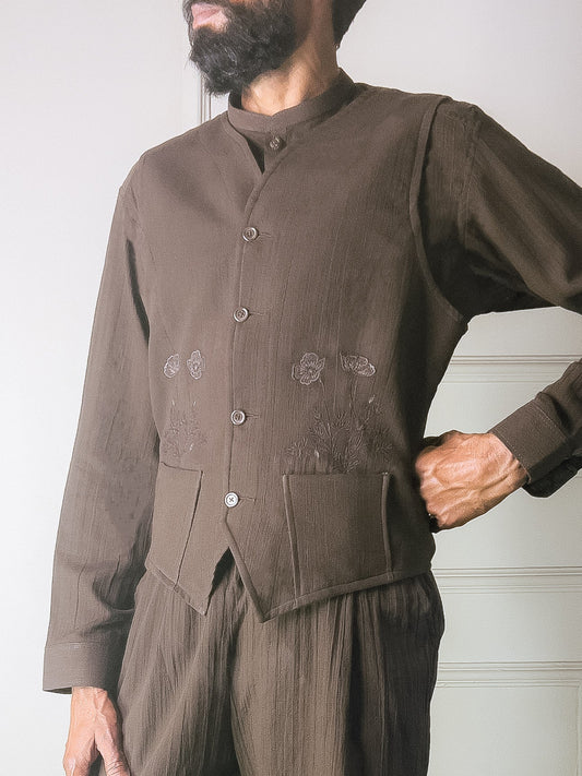 Virasaat Embroidered Vest