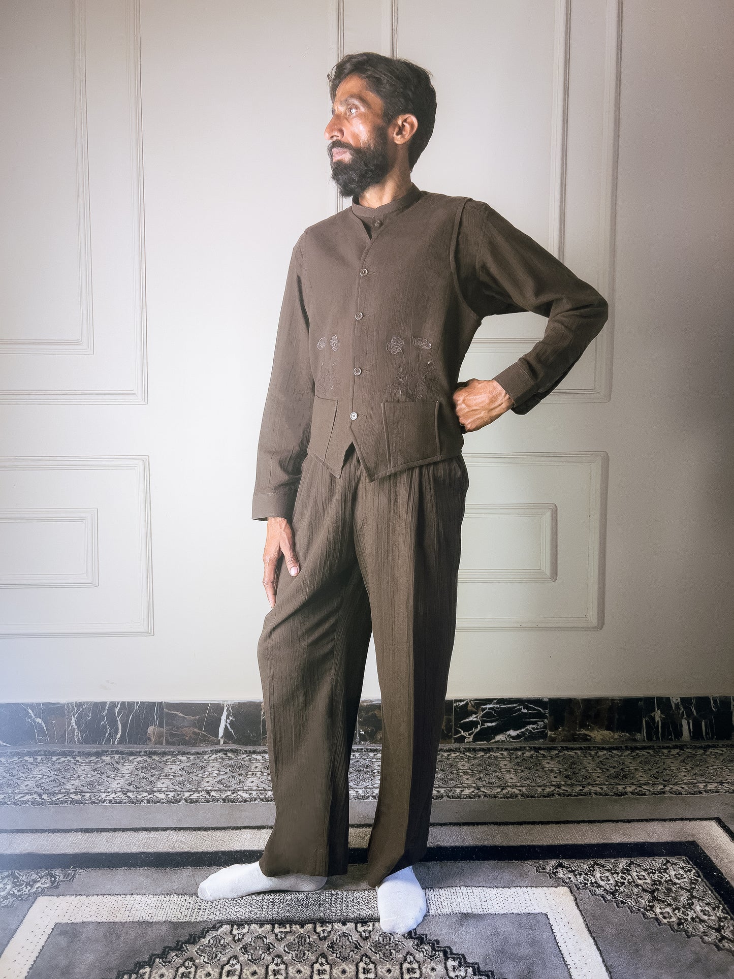 Virasaat Embroidered Vest