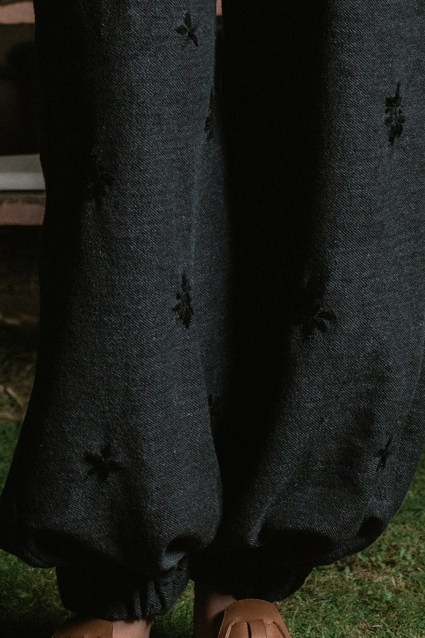 Amawas Hand Embroidered Harem Pants