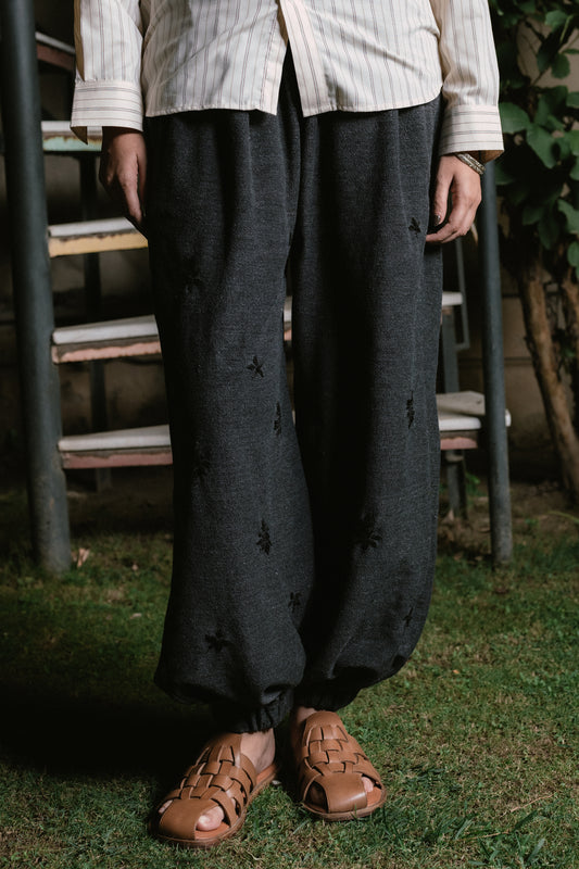 Amawas Hand Embroidered Harem Pants