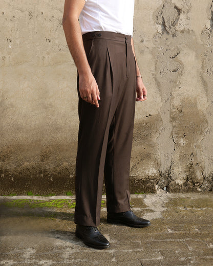 Adjustable Routine pants (Brown).