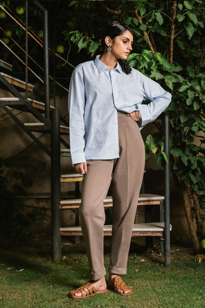 Kanchi Hand Appliqued Shirt