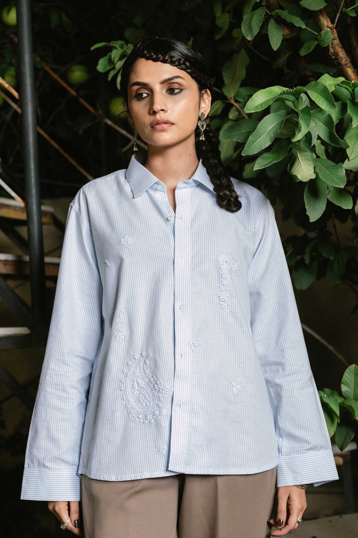 Kanchi Hand Appliqued Shirt
