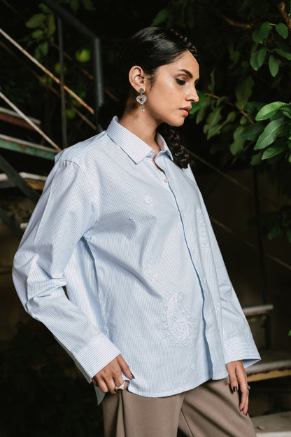 Kanchi Hand Appliqued Shirt