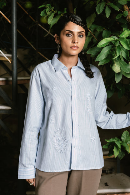 Kanchi Hand Appliqued Shirt