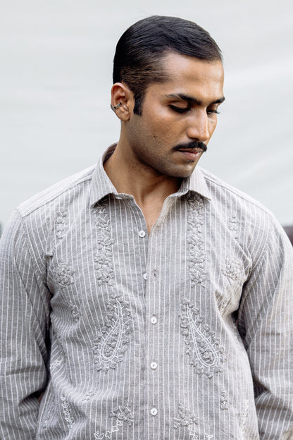Sandesh Hand Appliqued Shirt