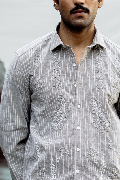 Sandesh Hand Appliqued Shirt