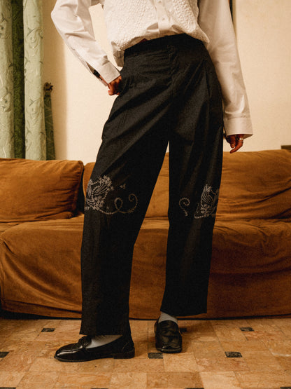 Kai Hand Embroidered Pants