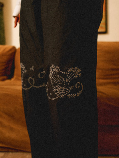 Kai Hand Embroidered Pants