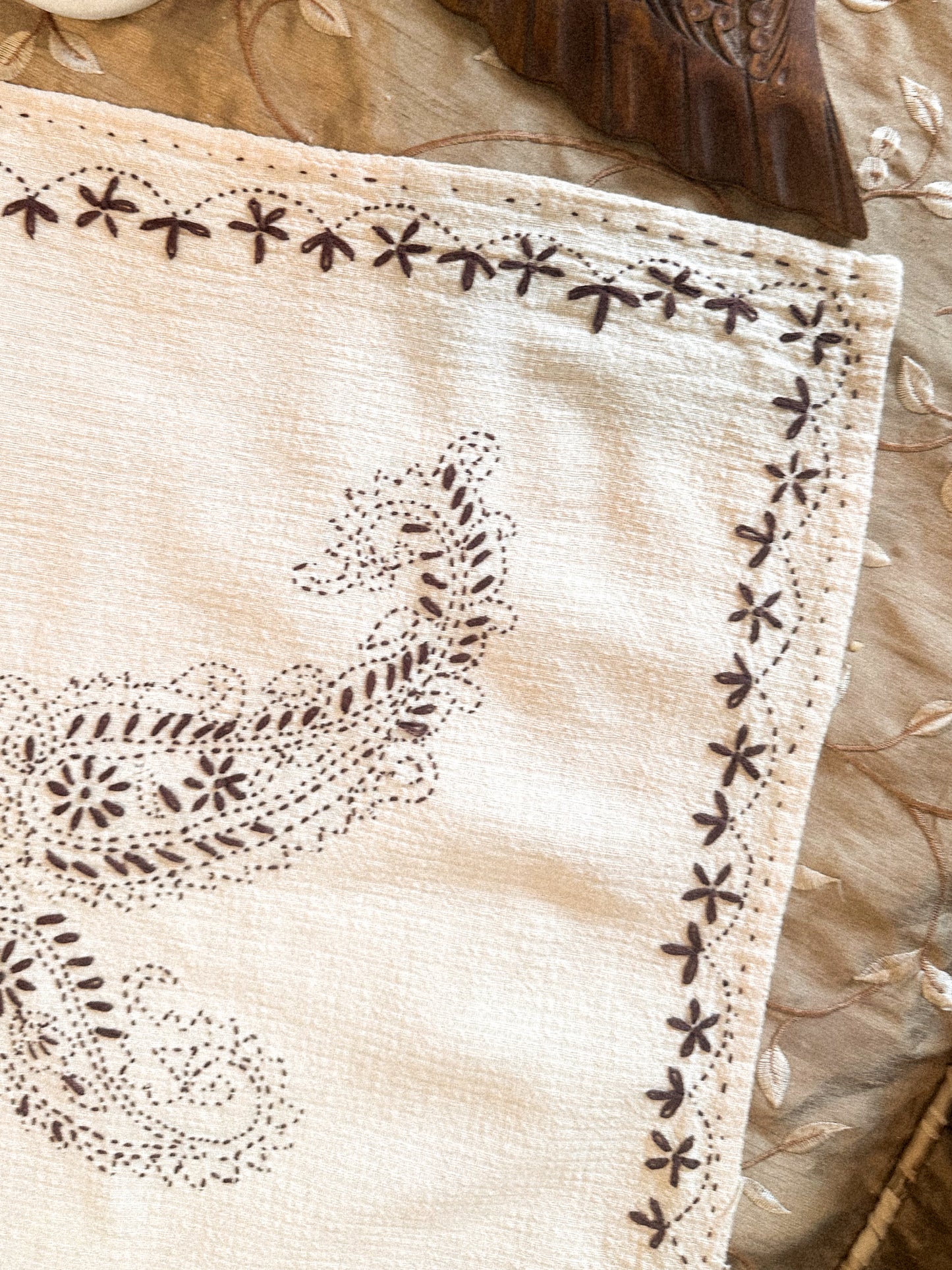 Sagar Hand Embroidered Bandana