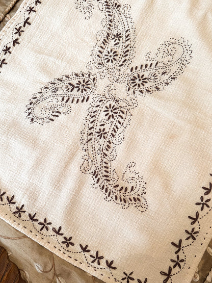 Sagar Hand Embroidered Bandana