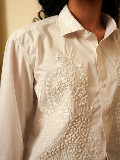 Mahsa Hand Appliqued Shirt