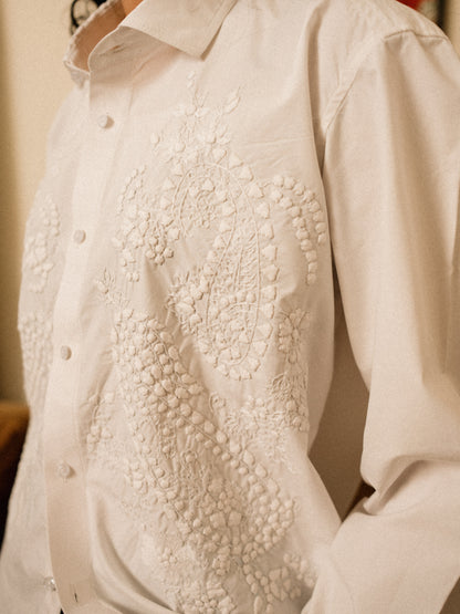 Mahsa Hand Appliqued Shirt
