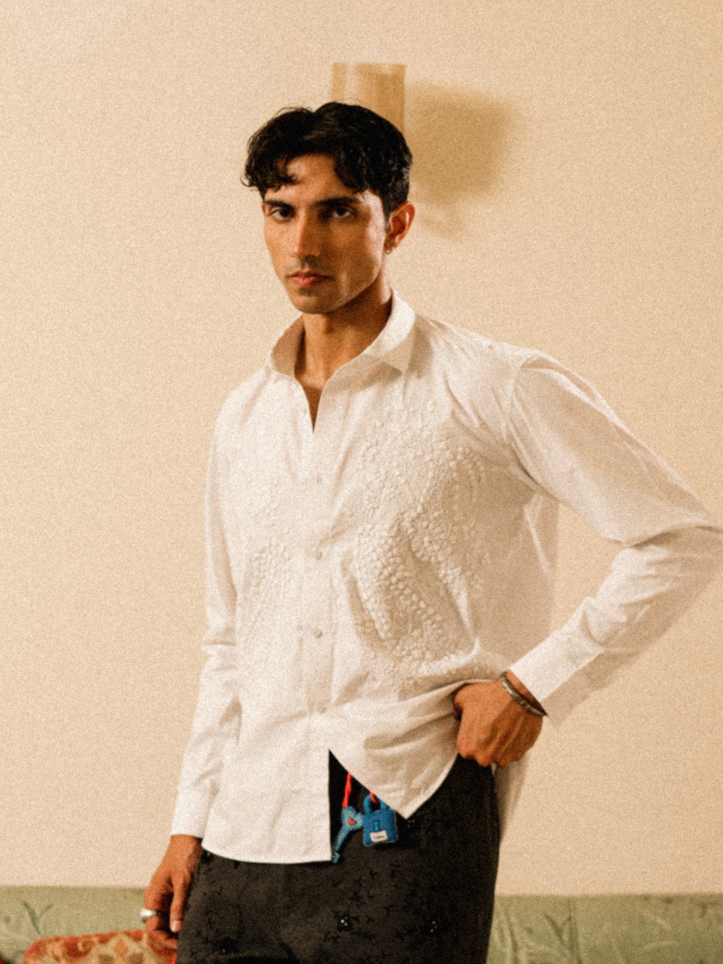 Mahsa Hand Appliqued Shirt