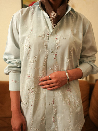 Megh Hand Embroidered Shirt