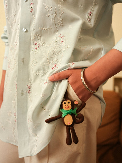 Megh Hand Embroidered Shirt