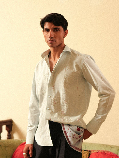 Megh Hand Embroidered Shirt