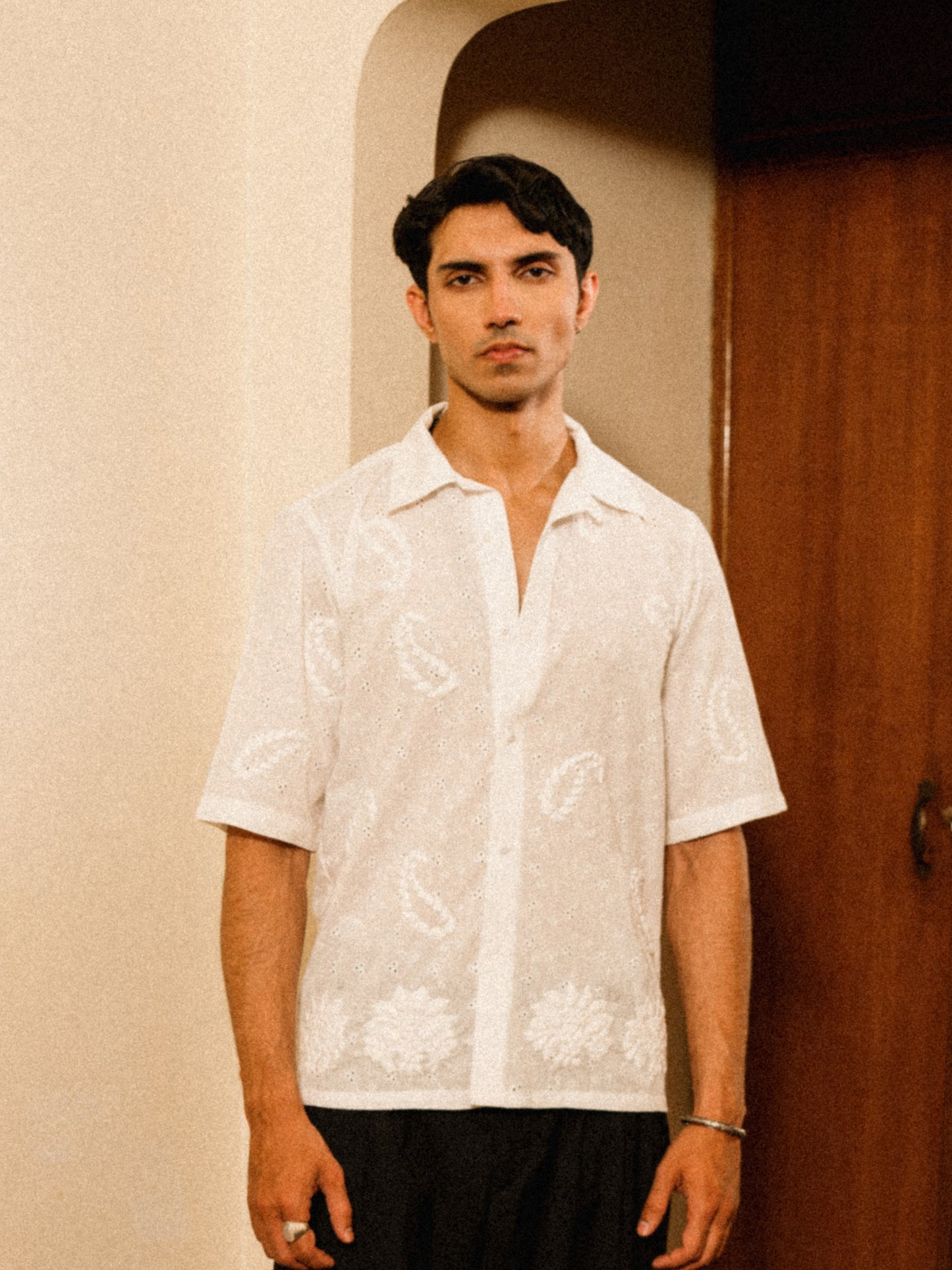 Raha Hand Appliqued Shirt