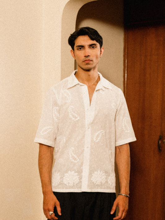 Raha Hand Appliqued Shirt