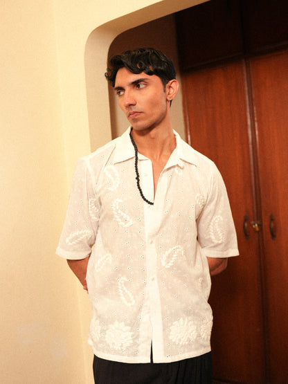 Raha Hand Appliqued Shirt