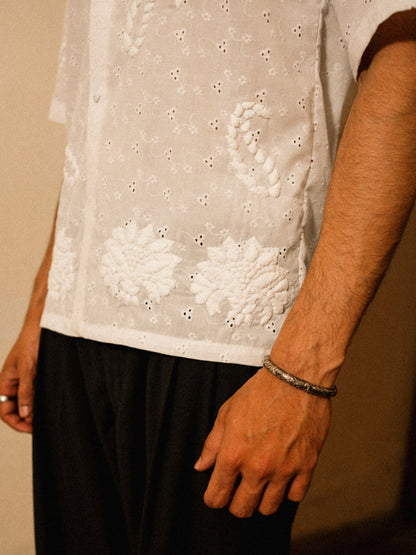 Raha Hand Appliqued Shirt
