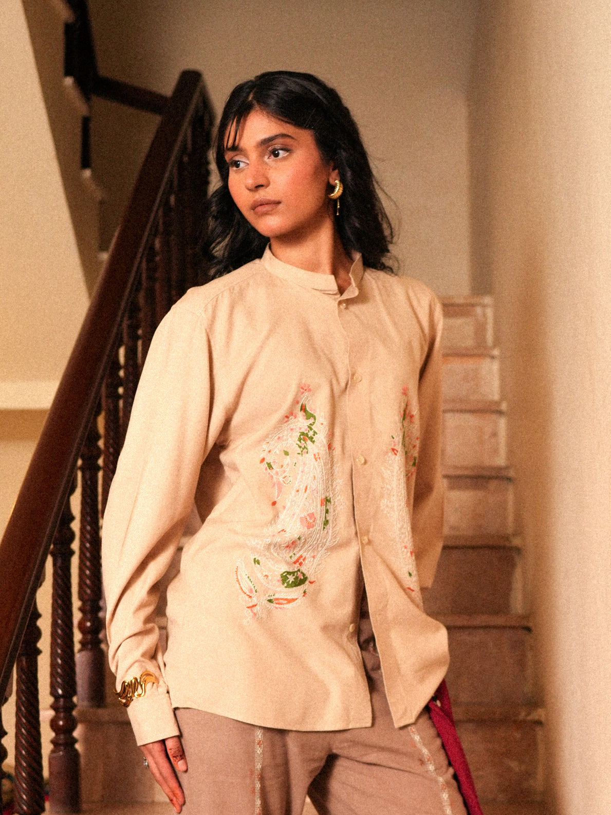 Rohri Kashmiri Embroidery Shirt
