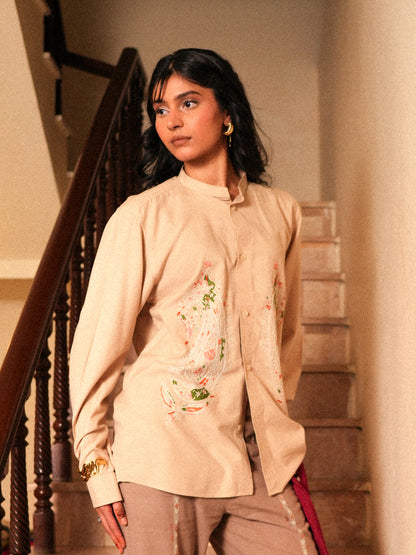 Rohri Kashmiri Embroidery Shirt