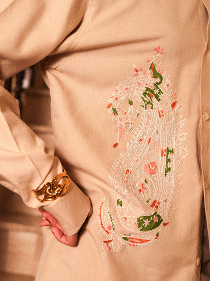 Rohri Kashmiri Embroidery Shirt