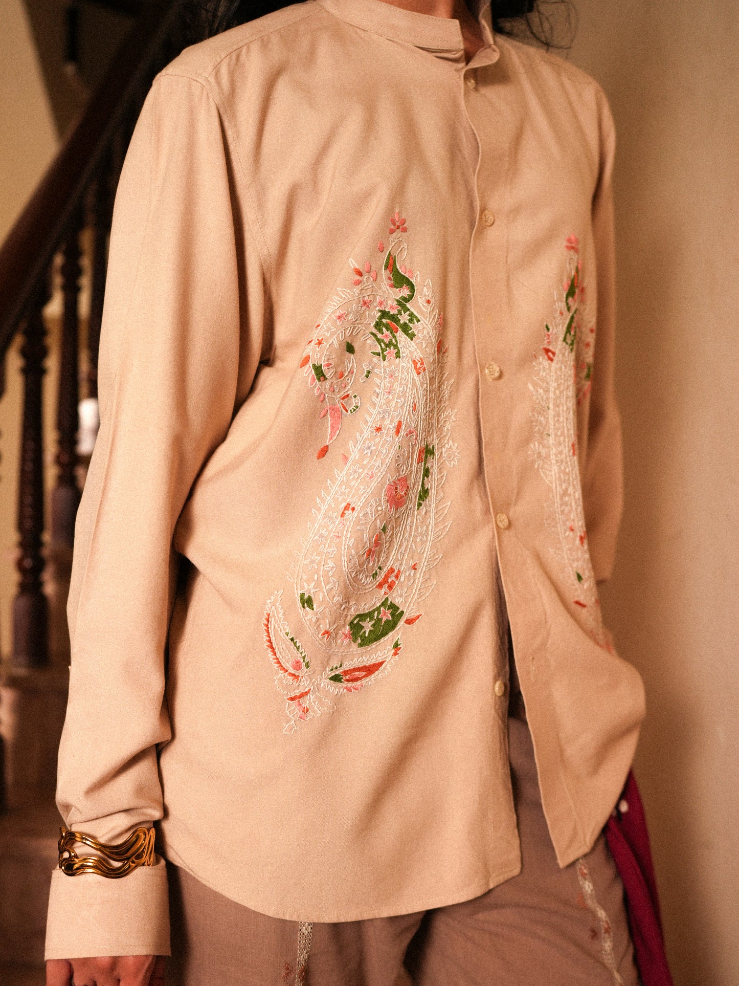 Rohri Kashmiri Embroidery Shirt