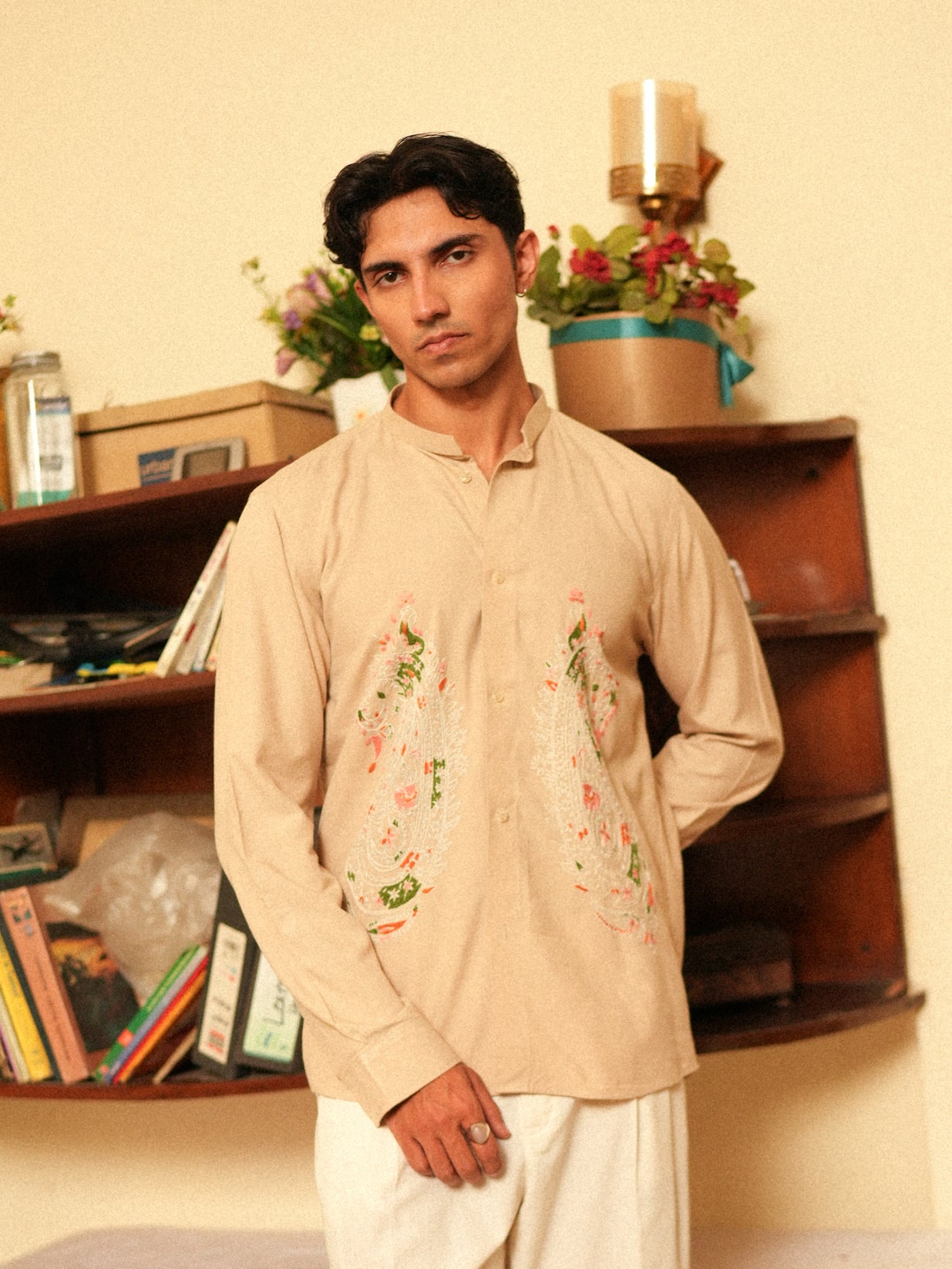 Rohri Kashmiri Embroidery Shirt