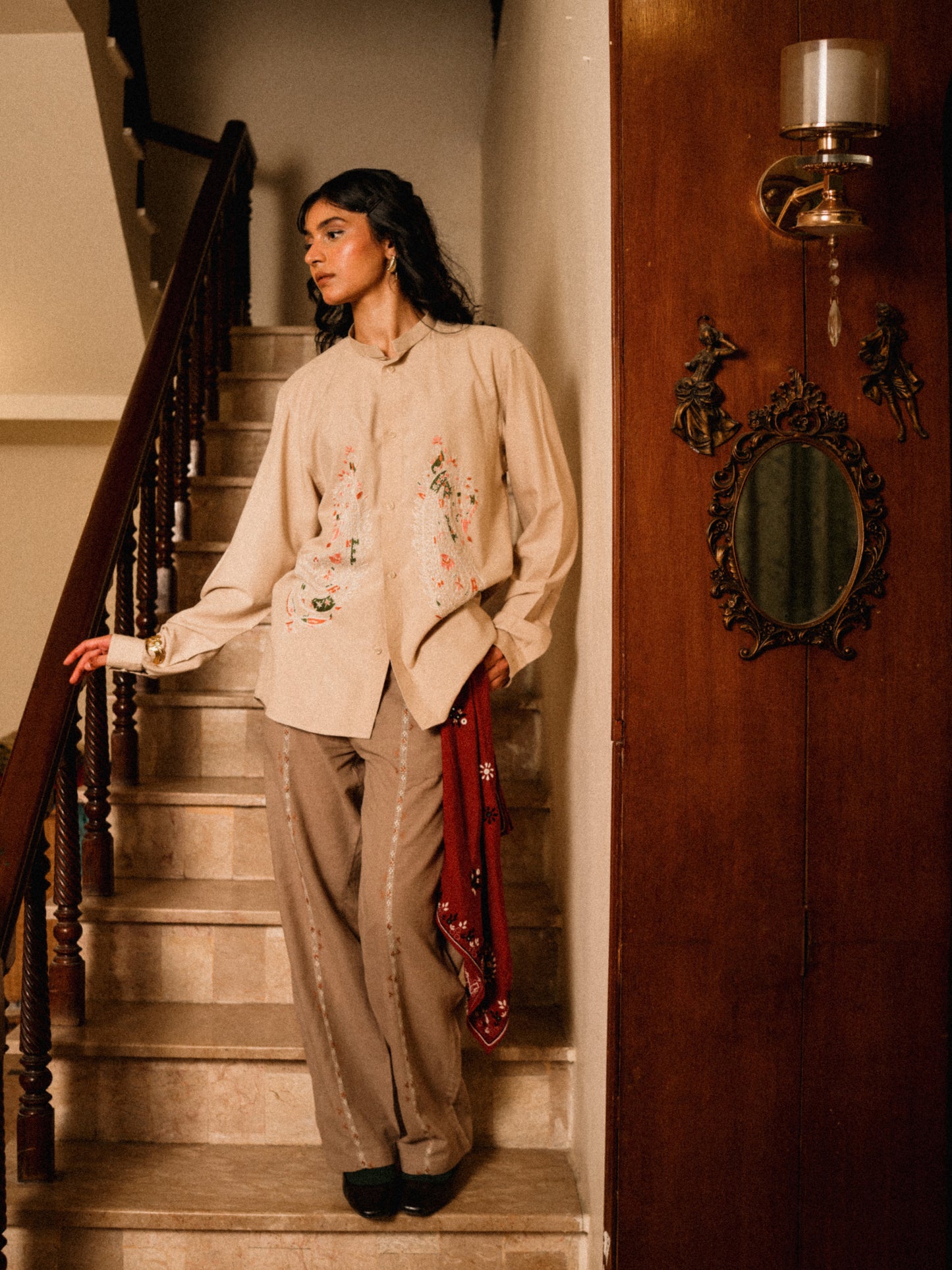 Rohri Kashmiri Embroidery Shirt