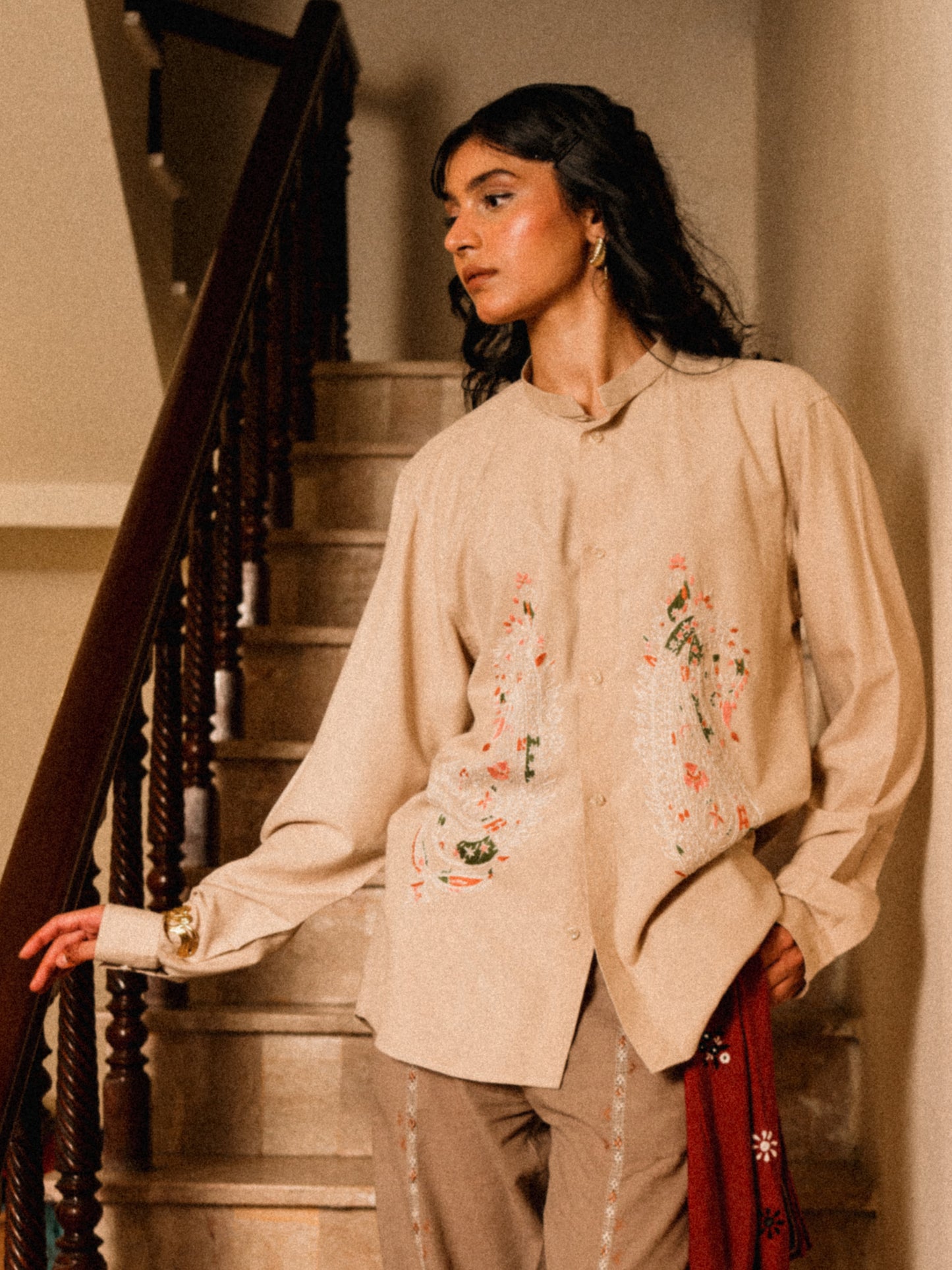 Rohri Kashmiri Embroidery Shirt