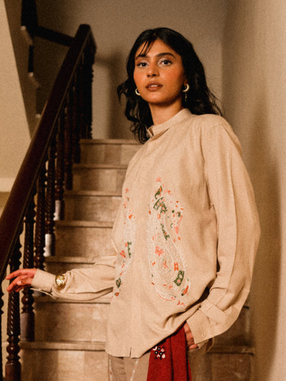 Rohri Kashmiri Embroidery Shirt