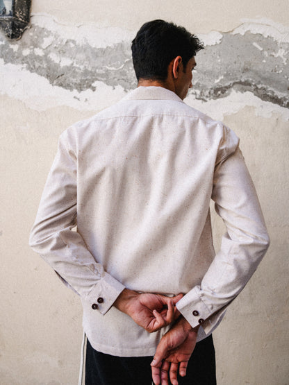 Ruh Mirror Embroidery Shirt