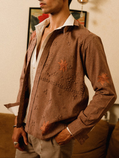 Sandhya Hand Appliqued shacket