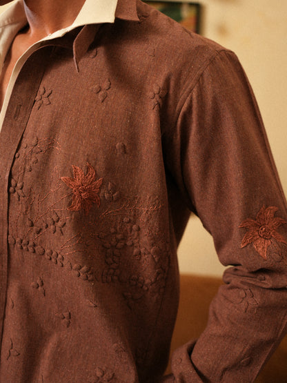 Sandhya Hand Appliqued shacket