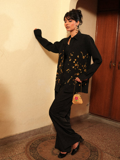 Soneri Hand Appliqued Shacket