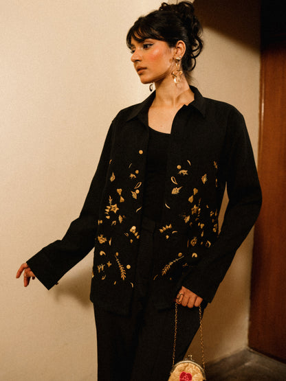 Soneri Hand Appliqued Shacket