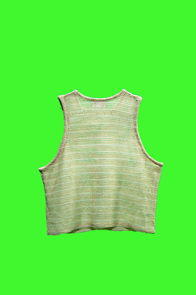 Sheer memory vest.