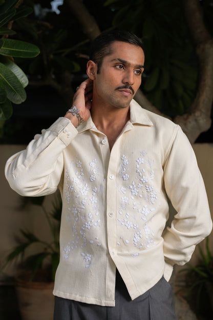 Amaltas Hand Appliqued Shacket